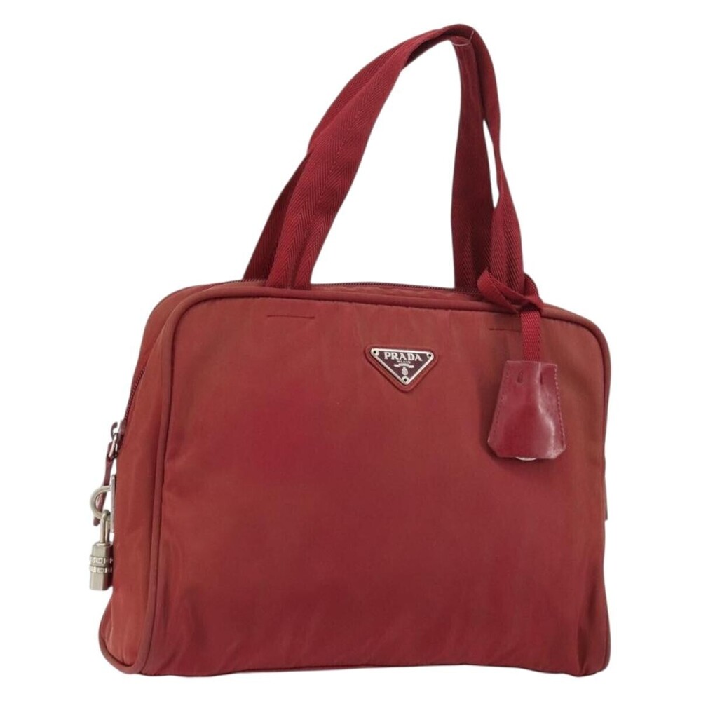Prada Zip Around Tote Tessuto Medium